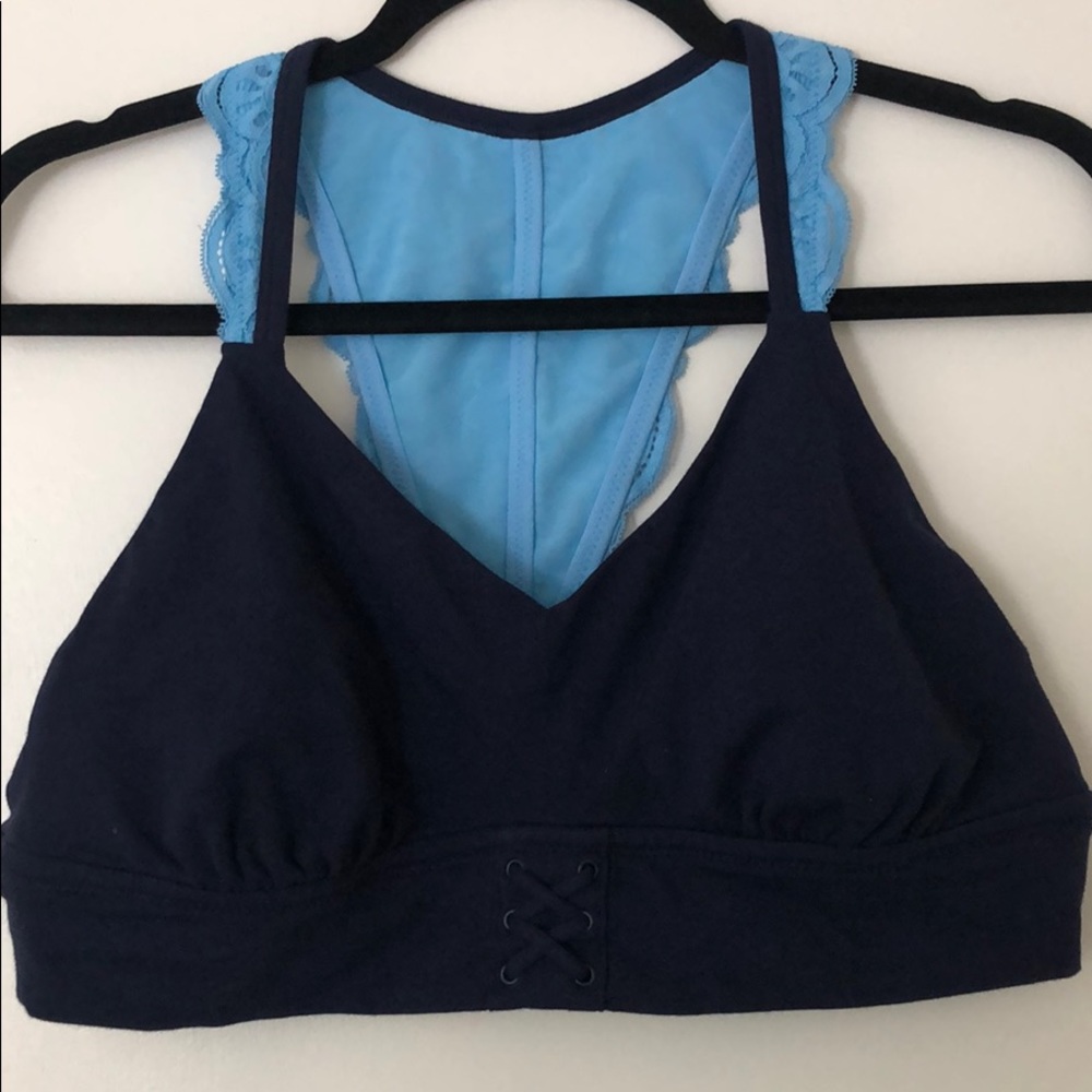 Aerie Cotton and Lace Bra